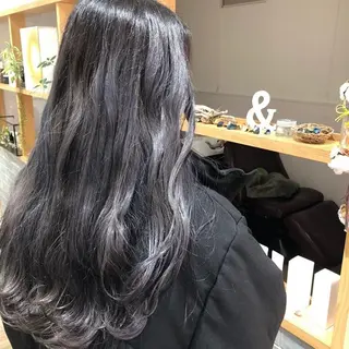 ロング カラー エクステ/ハイトーン /インナー礒野朱里のヘアスタイル