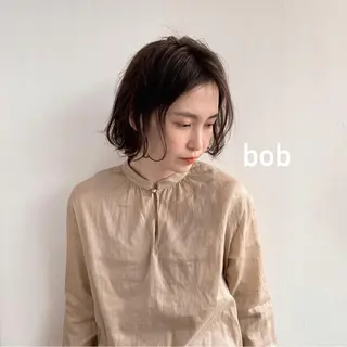 ミディアム カラー ELENA所属・ナチュラルなショート 北本空河のヘアスタイル