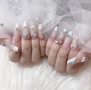 ネイル Sora nail 長さ出し専門店のネイルデザイン