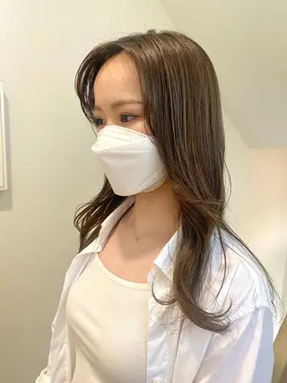 ロング 薄暮 マツイ レンのヘアスタイル