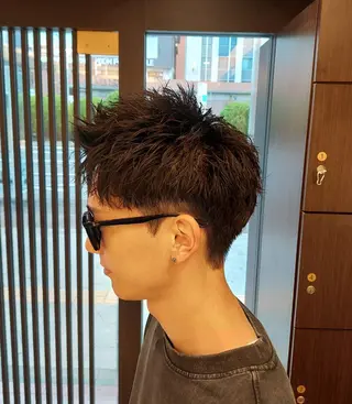 ショート 森木 幹太のヘアスタイル