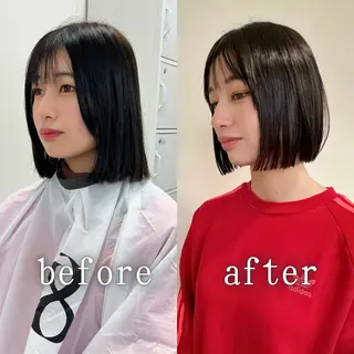 ショート HACHI美容室 韓国ヘア　AKARIのヘアスタイル