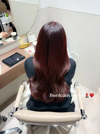 ロング カラー 艶カラー／ 髪質改善／arisaのヘアスタイル
