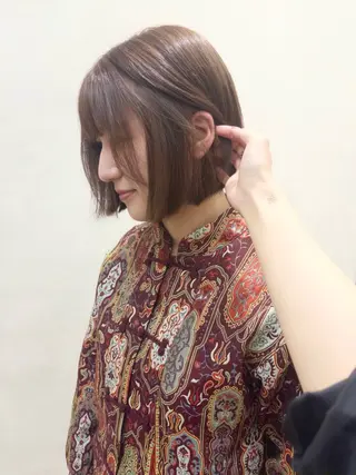 ショート カラー 🍎玉寄 里帆 （タマヨセ リホ）のヘアスタイル