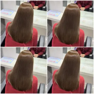 ロング カラー 髪質改善 艶髪矯正 エクステ かいり✂️のヘアスタイル