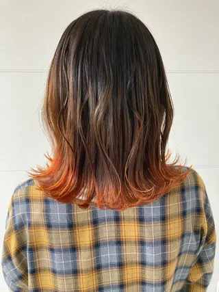 ミディアム タカツド ユウキのヘアスタイル
