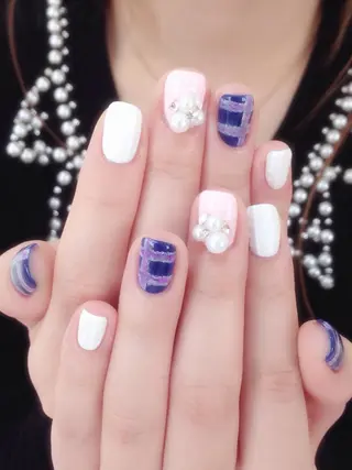 ネイル 🩵池袋heart nail🩵のネイルデザイン