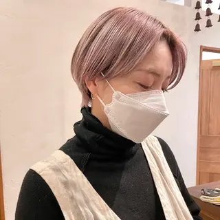 ショート カラー beronica ベロニカのヘアスタイル