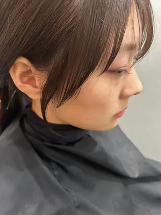 ロング カラー 久木原 ゆりのヘアスタイル