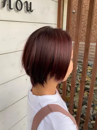 カラー SALOWIN栄 高須大貴のヘアスタイル