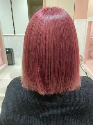 カラー 大山 莉奈のヘアスタイル