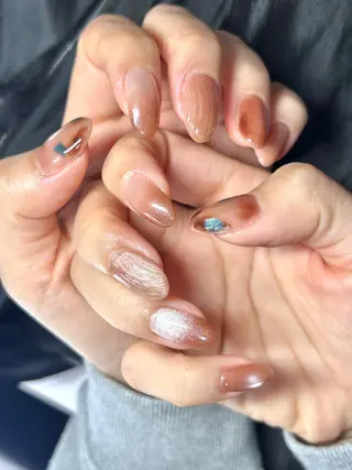 ネイル Horie 雪のネイルデザイン