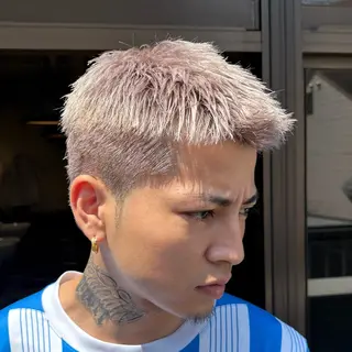 ショート カラー メンズ NYNY 🌺Ruiのヘアスタイル