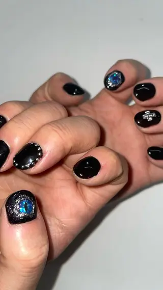 ネイル RICO Nail パーツつけ放題🌈のネイルデザイン