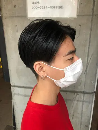 ショート メンズ Kimura Miyukiのマツエク・マツパデザイン