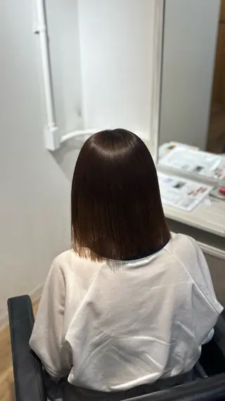 ロング パーマ 艶髪カラー/ 茶屋町/王子凌汰のヘアスタイル