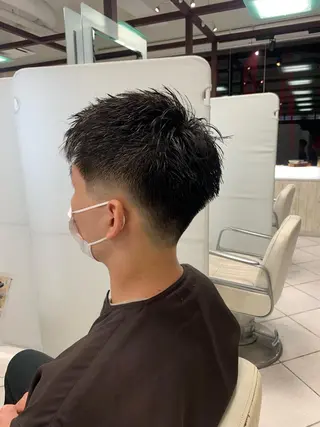 メンズ ダメージレス縮毛矯正 メンズも歓迎 細谷のヘアスタイル