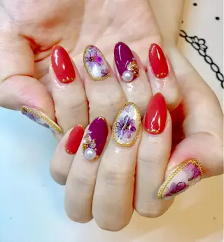 ネイル nailist cocoのネイルデザイン