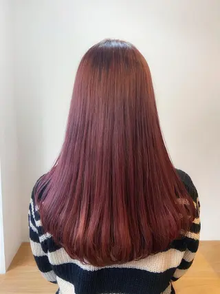 ロング カラー 大野 りんのヘアスタイル