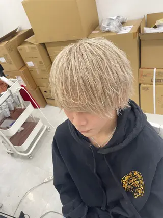 ショート 田中 翔覇のヘアスタイル