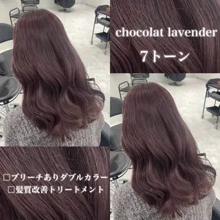 カラー 🤍ブリーチなし ブラウンhimi🤍のヘアスタイル