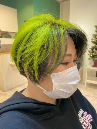 ショート カラー Design Color🐰アユミのヘアスタイル