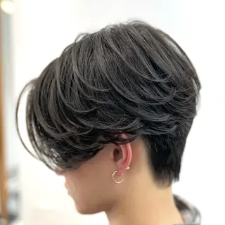 メンズ 【メンズ特化⚡️】 曲がる矯正/千原涼麻のヘアスタイル