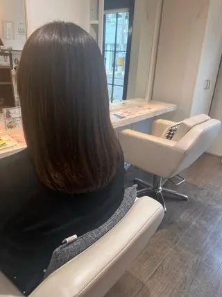 セミロング 福本 好子のヘアスタイル