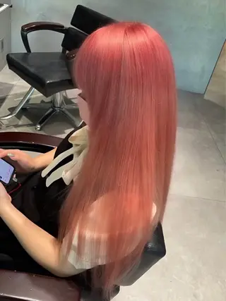 ロング カラー CHERIM ❤️‍🔥新家光葉のヘアスタイル