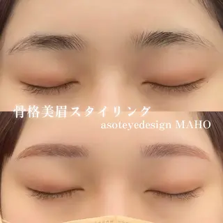 アイブロウ MAHO🤍 asotのマツエク・マツパデザイン