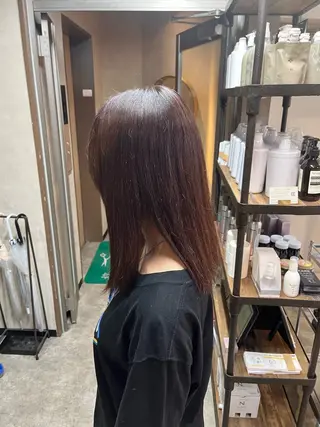 セミロング カラー ayane ito / HAWNDのヘアスタイル