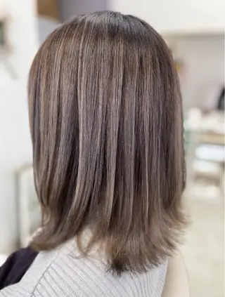 ミディアム カラー Ash銀座店💜 misaのヘアスタイル