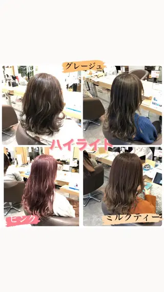 カラー 似合わせカットカラー 望月一生のヘアスタイル