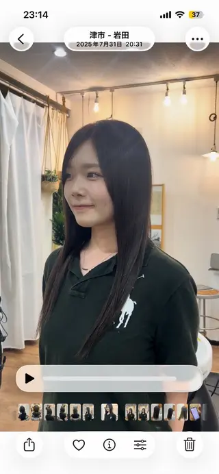 ロング Itsuki モデル募集中♩のヘアスタイル