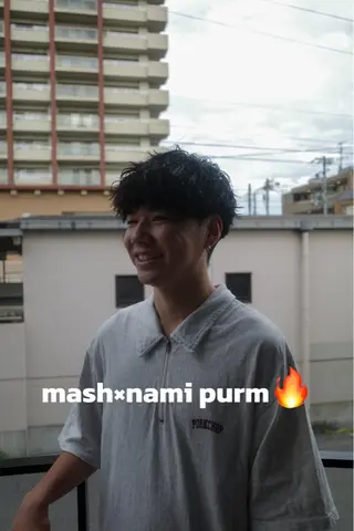 パーマ メンズ 三野 光太郎のヘアスタイル