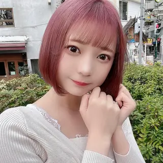 ショート カラー 癖毛救済✂️ボブ /髪質改善ストレートのヘアスタイル