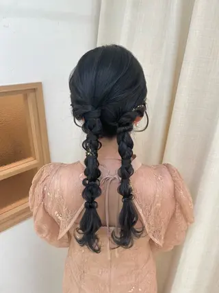ヘアアレンジ 参列・イベントヘア♡ ゆいなのヘアスタイル