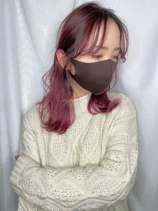 ミディアム 早瀬裕之 パーマのヘアスタイル