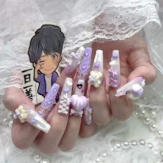 ネイル ayaka ギャルネイル🎀のネイルデザイン