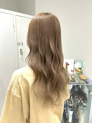 セミロング カラー ヘアアレンジ ボブ /ニュアンス/ satomi🧸💖のヘアスタイル