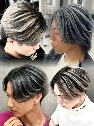 カラー パーマ メンズ 札幌メンズ指名 No. 1/光👑のヘアスタイル