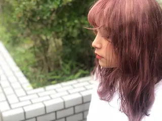 ロング カラー デザインカラー モデル募集🌈のヘアスタイル