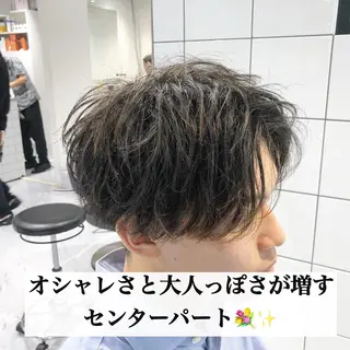 パーマ メンズ メンズヘア特化 パーマ 縮毛矯正🔷のヘアスタイル