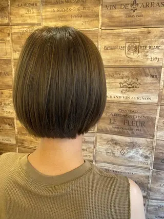 ショート カラー な つのヘアスタイル