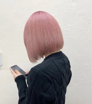 ミディアム カラー ウルフ・ボブ モデル✵HARUTOのヘアスタイル