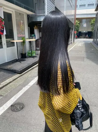 ロング 吉武 茂暉のヘアスタイル