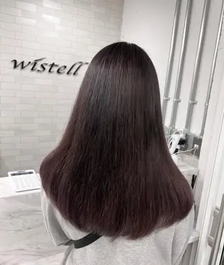 セミロング カラー wistell/ ayukaのヘアスタイル