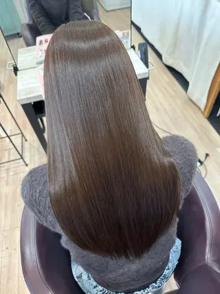 セミロング ツヤ髪質改善 💜れいな💜のヘアスタイル