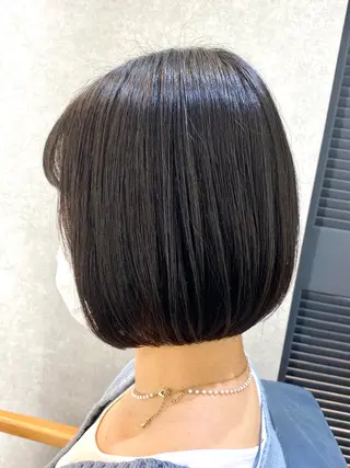 ショート ✨似合わせボブ✨ 縮毛矯正のヘアスタイル