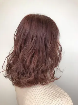ミディアム カラー 【透明感、艶髪】西村 有司のヘアスタイル